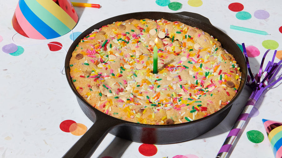 Cast Iron Confetti Cookie