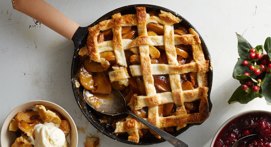 Cast Iron Skillet Apple Pie